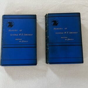 1st Edition: Memoirs of General W.T. Sherman. Volumes I & II